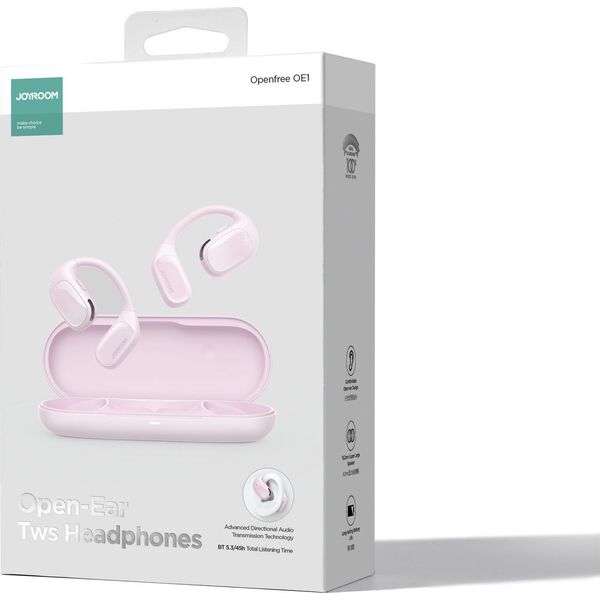 Słuchawki Joyroom Openfree JR-OE1 różowe 13223849 6956116767853