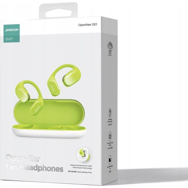 Słuchawki Joyroom Openfree JR-OE1 zielone 13223853 6956116783136