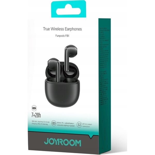 Słuchawki Joyroom JR-FB1 czarne 13224923 6956116763091