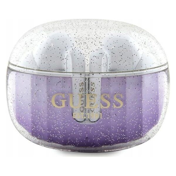Słuchawki Guess Glitter Gradient (GUTWSHDGKEEU) fioletowe 13225861 3666339210403