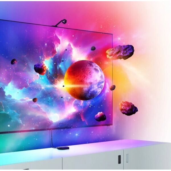 Taśma LED Nanoleaf Nanoleaf 4D TV Screen Mirror Lightstrips Starter Kit - system inteligentnego podświetlenia ekranu TV do 85'' (kamera, 5.2m taśmy LED) 13226740 4897105333753