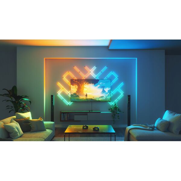 Taśma LED Nanoleaf Nanoleaf 4D TV Screen Mirror Lightstrips Starter Kit - system inteligentnego podświetlenia ekranu TV do 85'' (kamera, 5.2m taśmy LED) 13226740 4897105333753