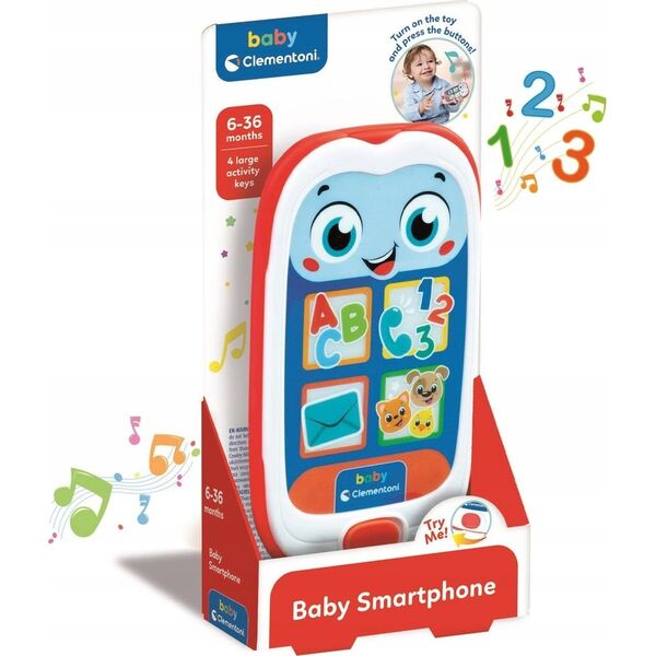 Clementoni Smartfon Dziecięcy 13226785 8005125179282