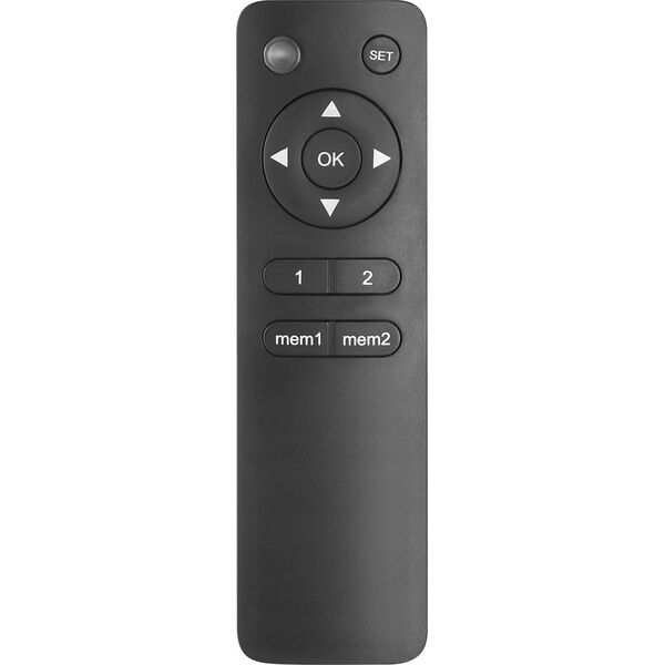 Maclean Uchwyt do TV elektryczny sufitowy Maclean, obsługa TUYA, max VESA 600x400, do pochyłych ścian, pilot, 32"-70", 35kg, MC-880T 13227535 5902211130000
