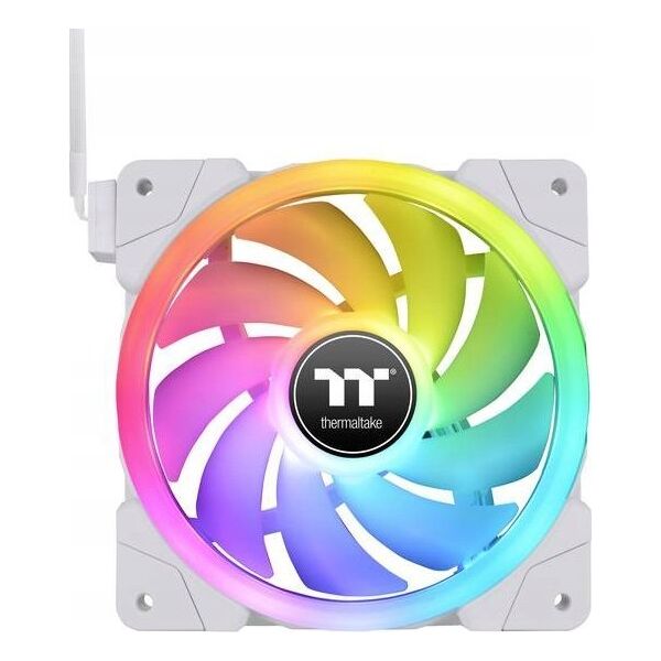 Wentylator Thermaltake SWAFAN EX12 RGB Biały 3-pack (CL-F161-PL12SW-A) 13230017 4713227537247