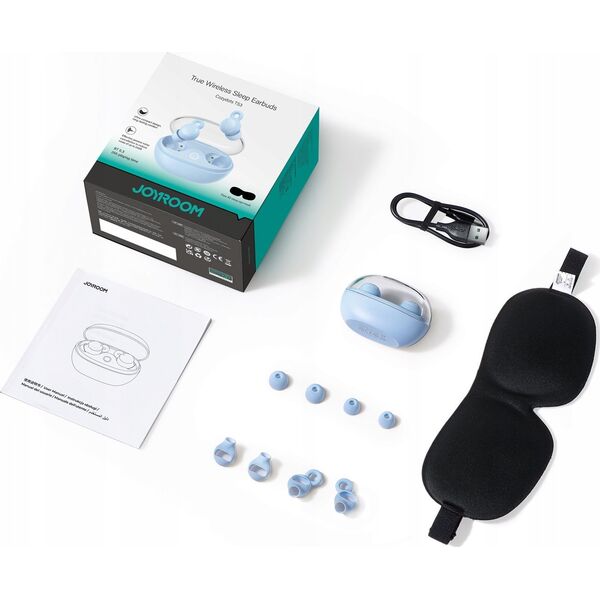 Słuchawki Joyroom JR-TS3 niebieskie 13230777 6941237113597