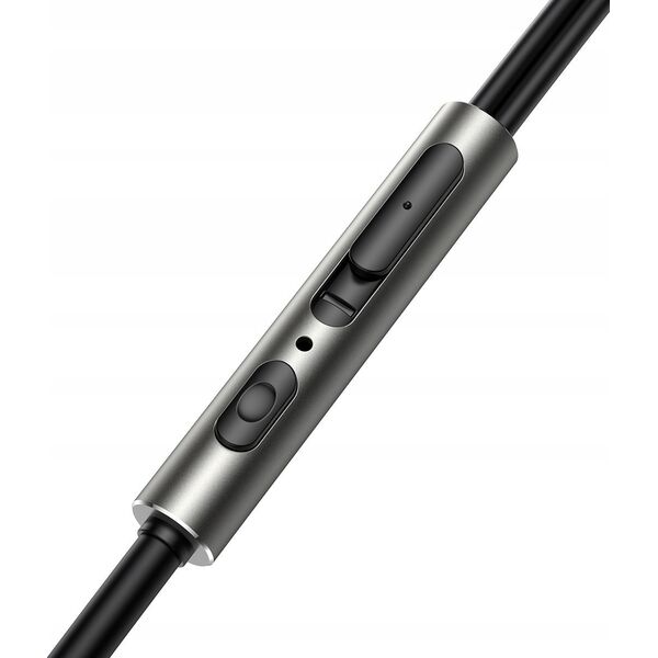 Słuchawki Joyroom Przewodowe słuchawki douszne Joyroom Wired Series JR-EW03 - ciemnoszare 13231798 6956116770129