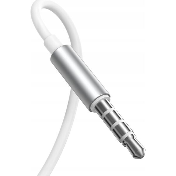 Słuchawki Joyroom Przewodowe słuchawki douszne Joyroom Wired Series JR-EW03 - srebrne 13231799 6956116769918