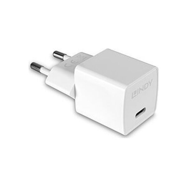Ładowarka Lindy 20W USB Type C GaN Charger 13233427 4002888734103