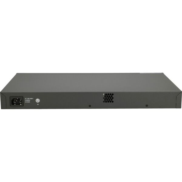 Switch Fiberhome FiberHome S4820-28T-X-PE-AC łącza sieciowe Zarządzany L2/L3 Gigabit Ethernet (10/100/1000) Obsługa PoE 1U Czarny, Szary 13234363 6975489914237