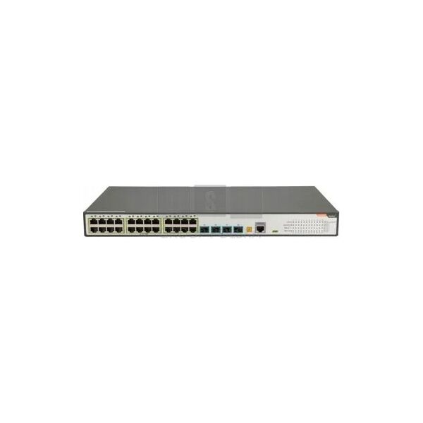 Switch Fiberhome FiberHome S4820-28T-X-PE-AC łącza sieciowe Zarządzany L2/L3 Gigabit Ethernet (10/100/1000) Obsługa PoE 1U Czarny, Szary 13234363 6975489914237