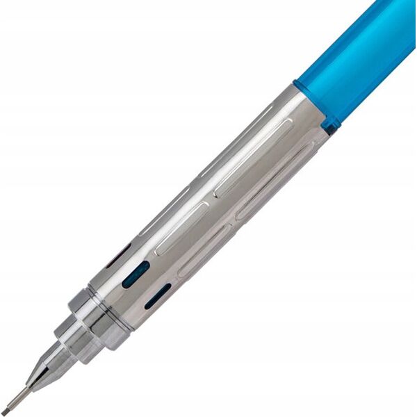 Pentel Ołówek automatyczny Pentel GraphGear 300 0.7mm błękitny, BŁĘKITNY 13241562 884851051493