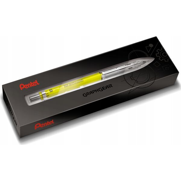 Pentel Ołówek automatyczny Pentel GraphGear 300 0.9mm żółty, ŻÓŁTY 13241564 884851051530