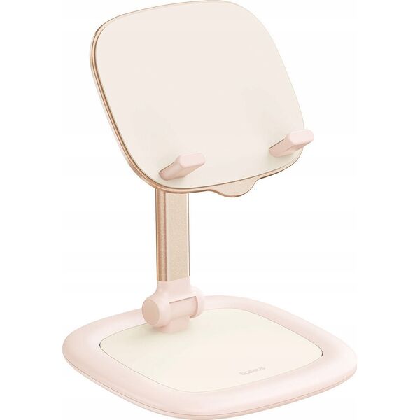 Baseus Regulowany stojak na telefon / tablet Baseus Seashell Series różowy 13241659 6932172636333