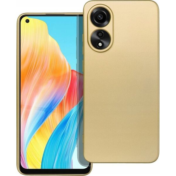 OEM Futerał METALLIC do OPPO A78 4G złoty 13241755 5903396228414
