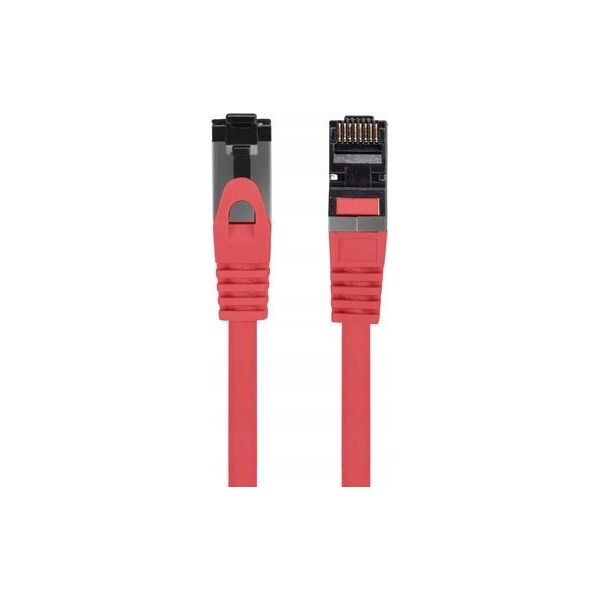 Lanberg Patchcord Lanberg S/FTP kat.8.1 2m LSZH CU fluke passed czerwony 13242606 5901969440751