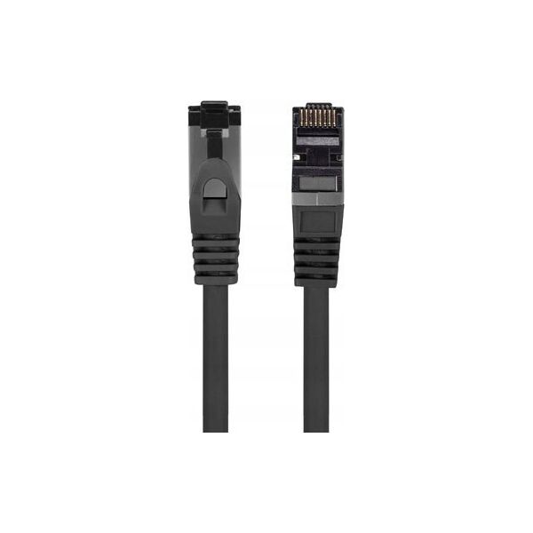 Lanberg Patchcord Lanberg S/FTP kat.8.1 3m LSZH CU fluke passed czarny 13242609 5901969440621