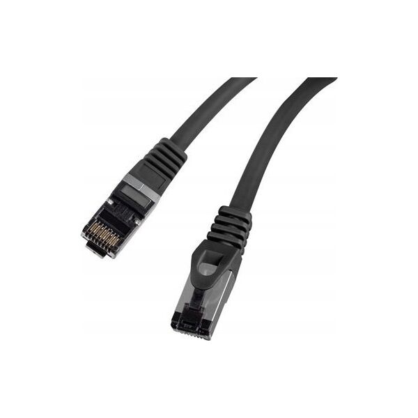Lanberg Patchcord Lanberg S/FTP kat.8.1 3m LSZH CU fluke passed czarny 13242609 5901969440621