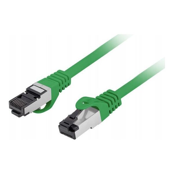 Lanberg Patchcord Lanberg S/FTP kat.8.1 3m LSZH CU fluke passed zielony 13242611 5901969440553