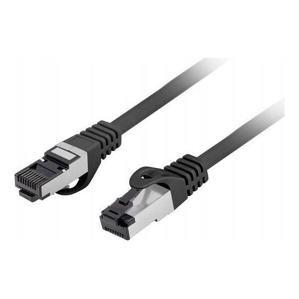 Lanberg Patchcord Lanberg S/FTP kat.8.1 2m LSZH CU fluke passed czarny 13242621 5901969440614
