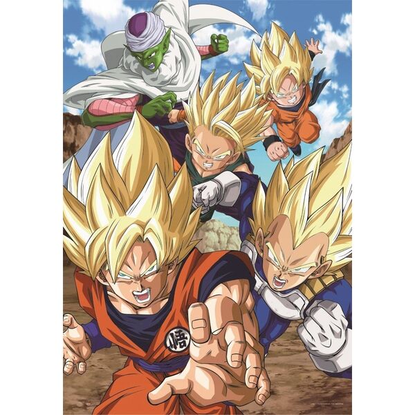 Clementoni Puzzle 104 elementy Dragon Ball 13244876 8005125257737