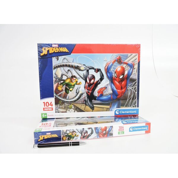 Clementoni Puzzle 104 elementy Spider-Man 13244893 8005125257782
