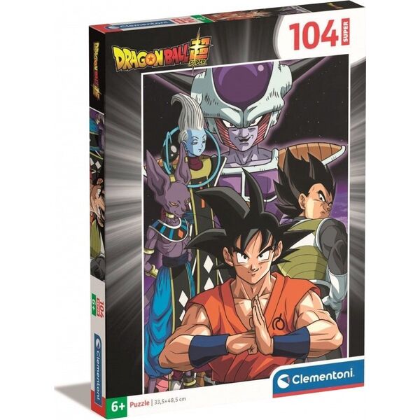 Clementoni Puzzle 104 elementy Dragon Ball 13244907 8005125257744