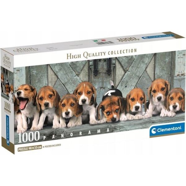 Clementoni Puzzle 1000 elementów Compact Panorama Beagle 13244919 8005125398690