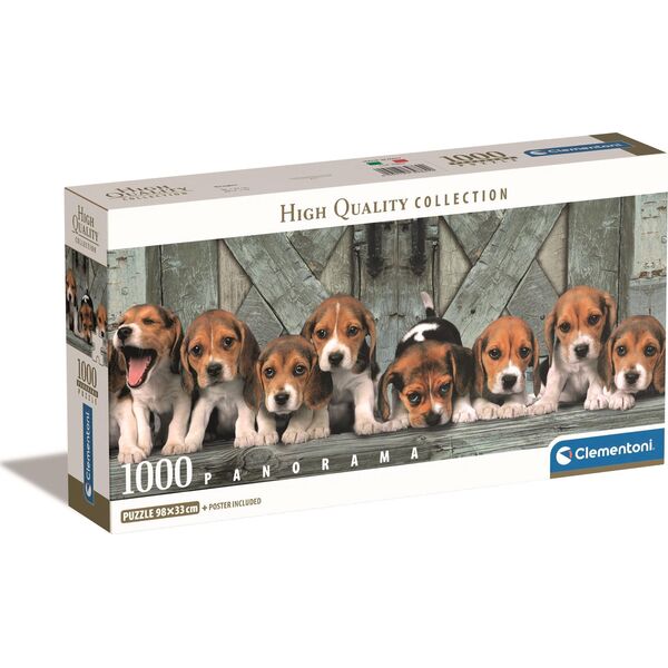 Clementoni Puzzle 1000 elementów Compact Panorama Beagle 13244919 8005125398690