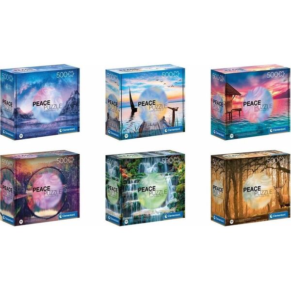 Clementoni Puzzle 1000 elementów Compact Panorama Wielki Kanał Wenecja 13244925 8005125398782