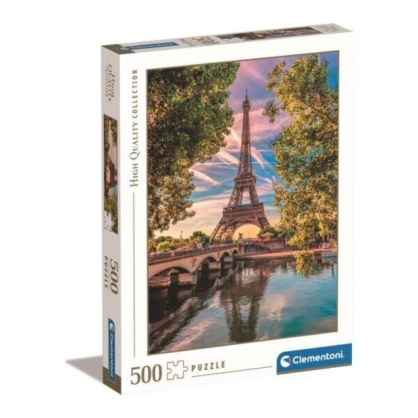 Clementoni Puzzle 500 elementów High Quality Wzdłuż Sekwany 13244926 8005125355242