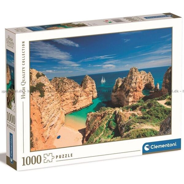 Clementoni Puzzle 1000 elementów High Quality Algarve Bay 13244929 8005125398263