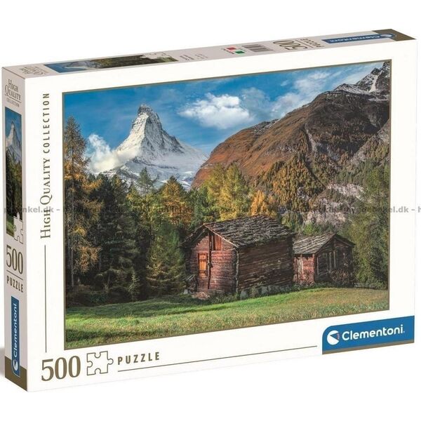 Clementoni Puzzle 500 elementów High Quality Uroczy Matterhorn 13244931 8005125355235
