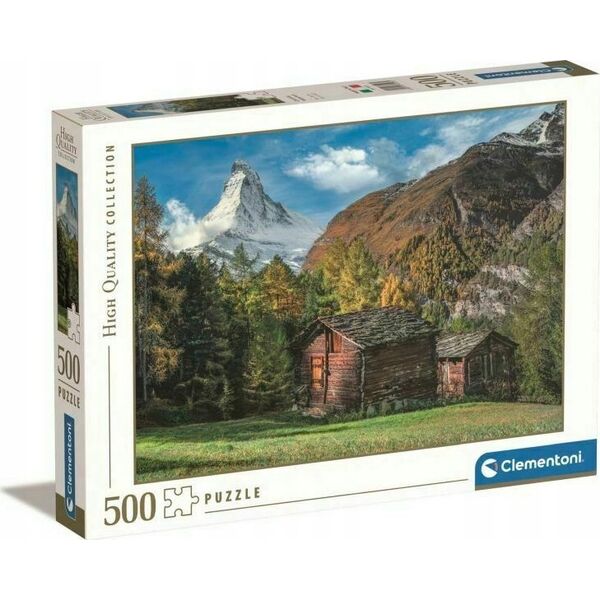 Clementoni Puzzle 500 elementów High Quality Uroczy Matterhorn 13244931 8005125355235