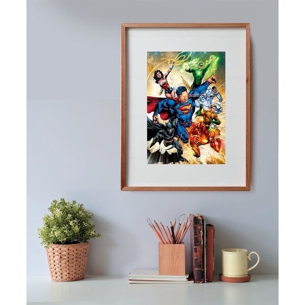 Clementoni Puzzle 500 elementów Compact DC Comics Liga Sprawiedliwych (Justice League) 13244932 8005125355310