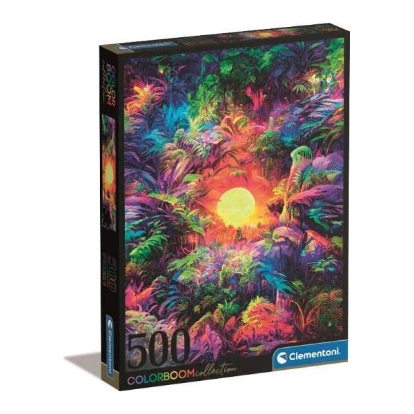 Clementoni Puzzle 500 elementów Compact DC Comics Liga Sprawiedliwych (Justice League) 13244932 8005125355310