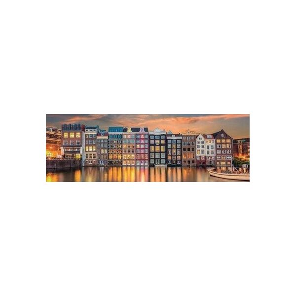 Clementoni Puzzle 1000 elementów Panorama High Quality Bright Amsterdam 13244934 8005125398386