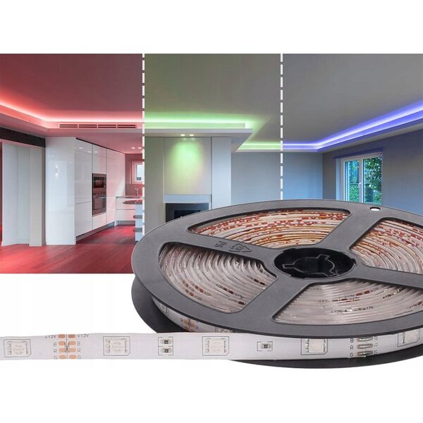 Taśma LED Prescot Prescot EH024-100-10-RGB taśma LED 36W biała 13246828 5902596558635