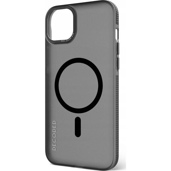 Decoded Etui Decoded Transparent Grip Case z MagSafe do iPhone 15 Plus - szaro-czarne 13249802 8720593010768