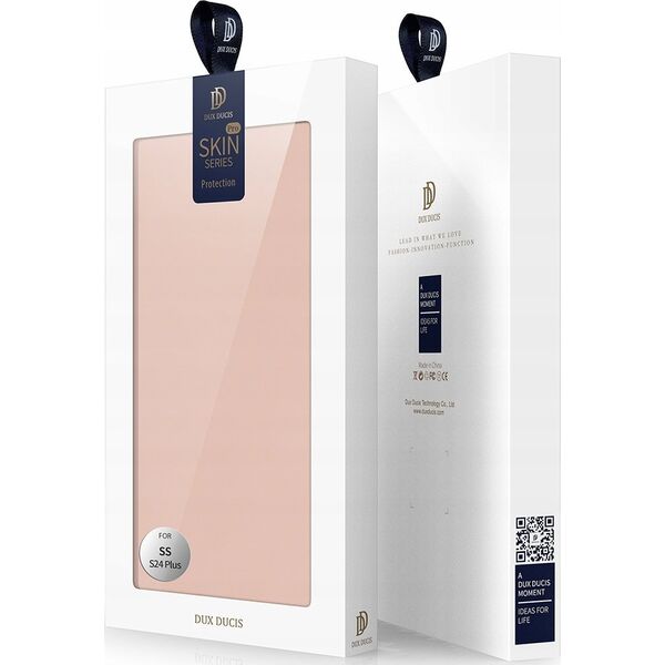 Dux Ducis Etui Dux Ducis Skin Pro do Samsung S24+ z klapką - różowe 13249826 6934913021583