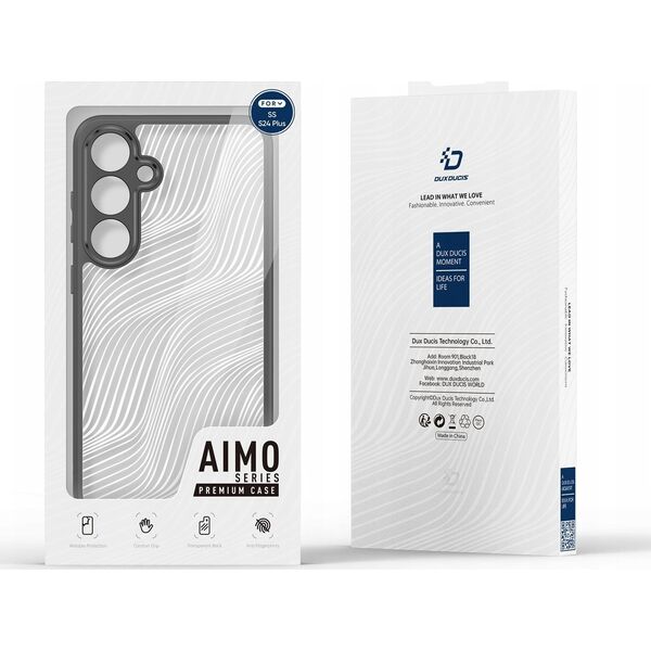 Dux Ducis Etui Dux Ducis Aimo do Samsung S24+ - czarne 13249863 6934913022757