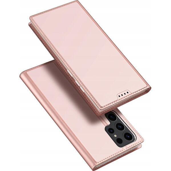 Dux Ducis Etui Dux Ducis Skin Pro do Samsung S24 Ultra z klapką - różowe 13249866 6934913021613