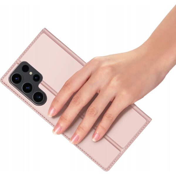 Dux Ducis Etui Dux Ducis Skin Pro do Samsung S24 Ultra z klapką - różowe 13249866 6934913021613