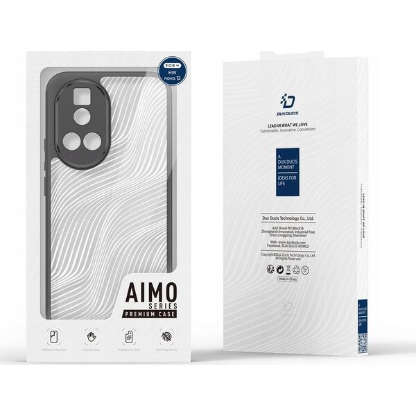 Dux Ducis Etui Dux Ducis Aimo do Huawei Nova 12 - czarne 13249879 6934913021972