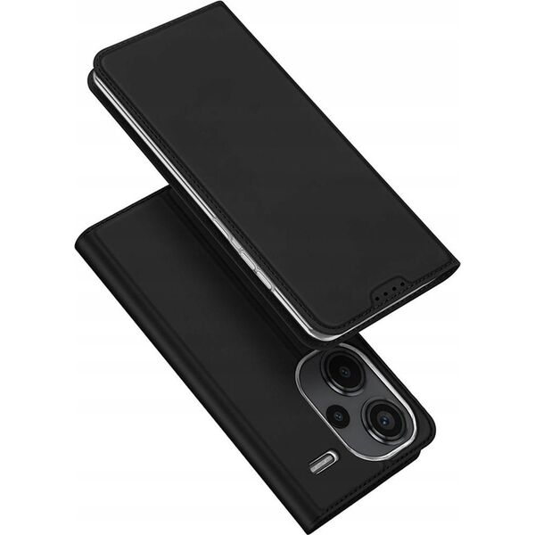 Dux Ducis Etui Dux Ducis Skin Pro z klapką i miejscem na kartę na Xiaomi Redmi Note 13 Pro+ 5G - czarne 13249922 6934913009161