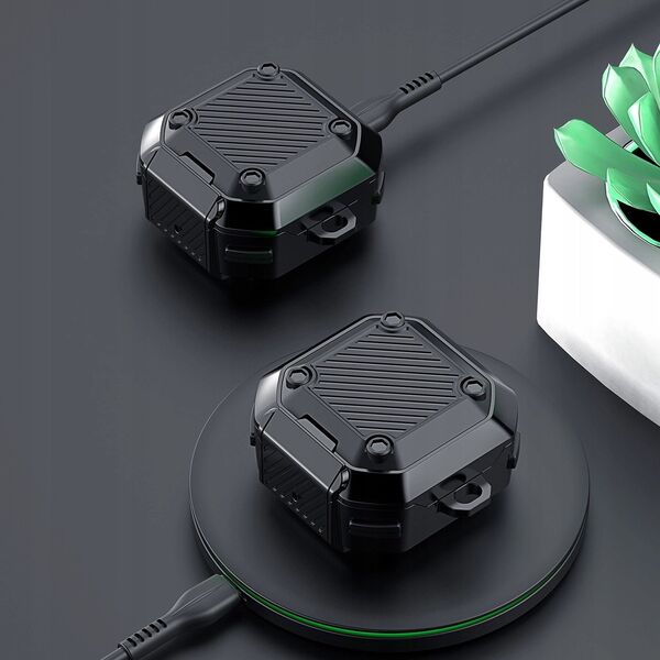 Dux Ducis Etui Dux Ducis SECG na Samsung Galaxy Buds Live / Buds Pro / Buds 2 / Buds 2 Pro - czarne 13249929 6934913007136