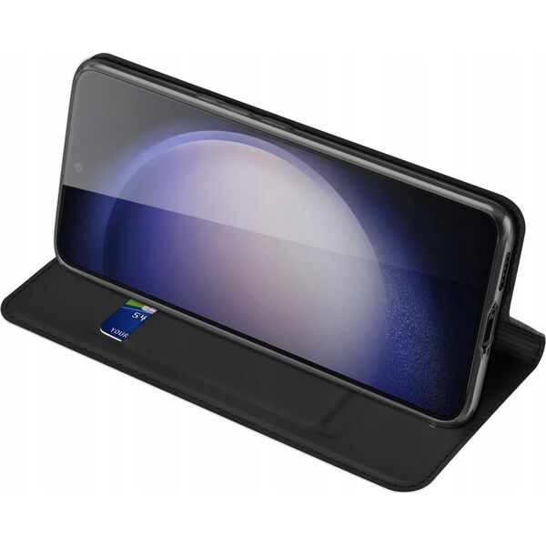 Dux Ducis Etui portfel z podstawką do Samsung Galaxy S23 FE Dux Ducis Skin Pro - czarne 13249967 6934913024515