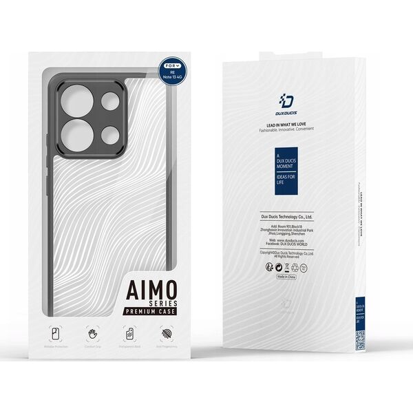 Dux Ducis Etui Dux Ducis Aimo na Xiaomi Redmi Note 13 4G - czarne 13249969 6934913009031