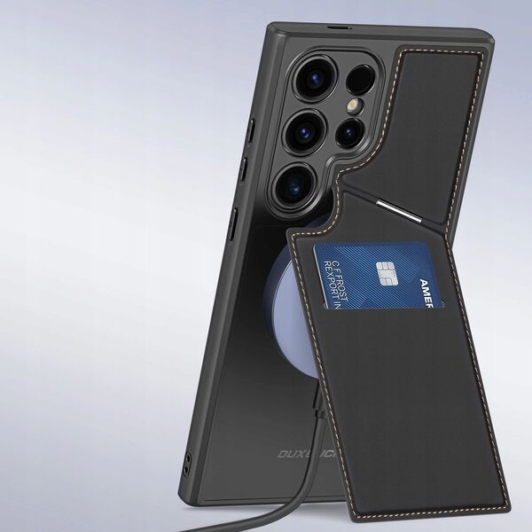 Dux Ducis Etui Dux Ducis Rafi ll Mag do Samsung Galaxy S24 Ultra - czarne 13249979 6934913021897