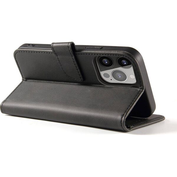 Hurtel Etui z klapką i portfelem Magnet Case do Samsung S23 FE - czarne 13250149 9145576282915